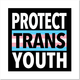 Protect Trans Youth Posters and Art